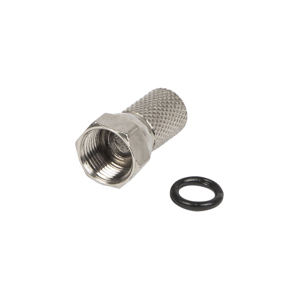 SAT "F" jungtis RG6/6,8 mm/20 mm su tarpine-Pagrindinis