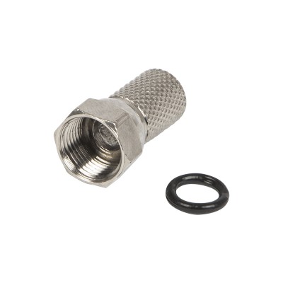 SAT "F" jungtis RG6/6,8 mm/20 mm su tarpine-Pagrindinis