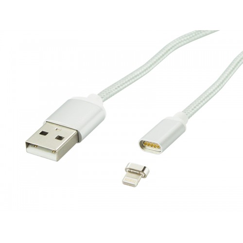 USB jungtis A - "iPhone" 1,0 m magnetinis-Pagrindinis