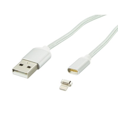 USB jungtis A - "iPhone" 1,0 m magnetinis-Pagrindinis