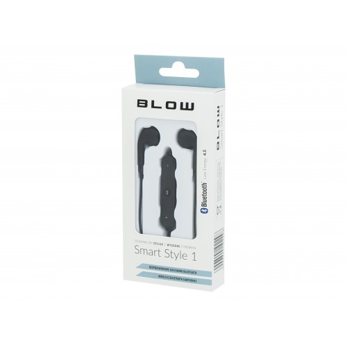 Ausinės BLOW "Bluetooth 4.0" juodos spalvos-Pagrindinis