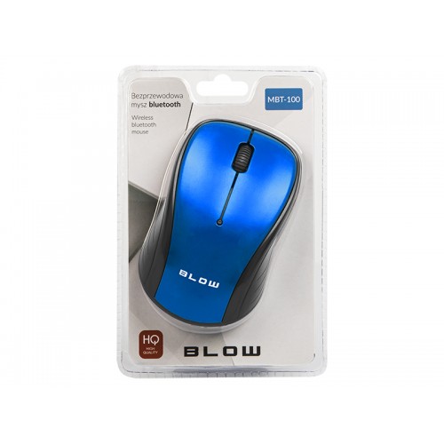 BLUETOOTH pelė BLOW MBT-100 mėlynos spalvos-Pagrindinis