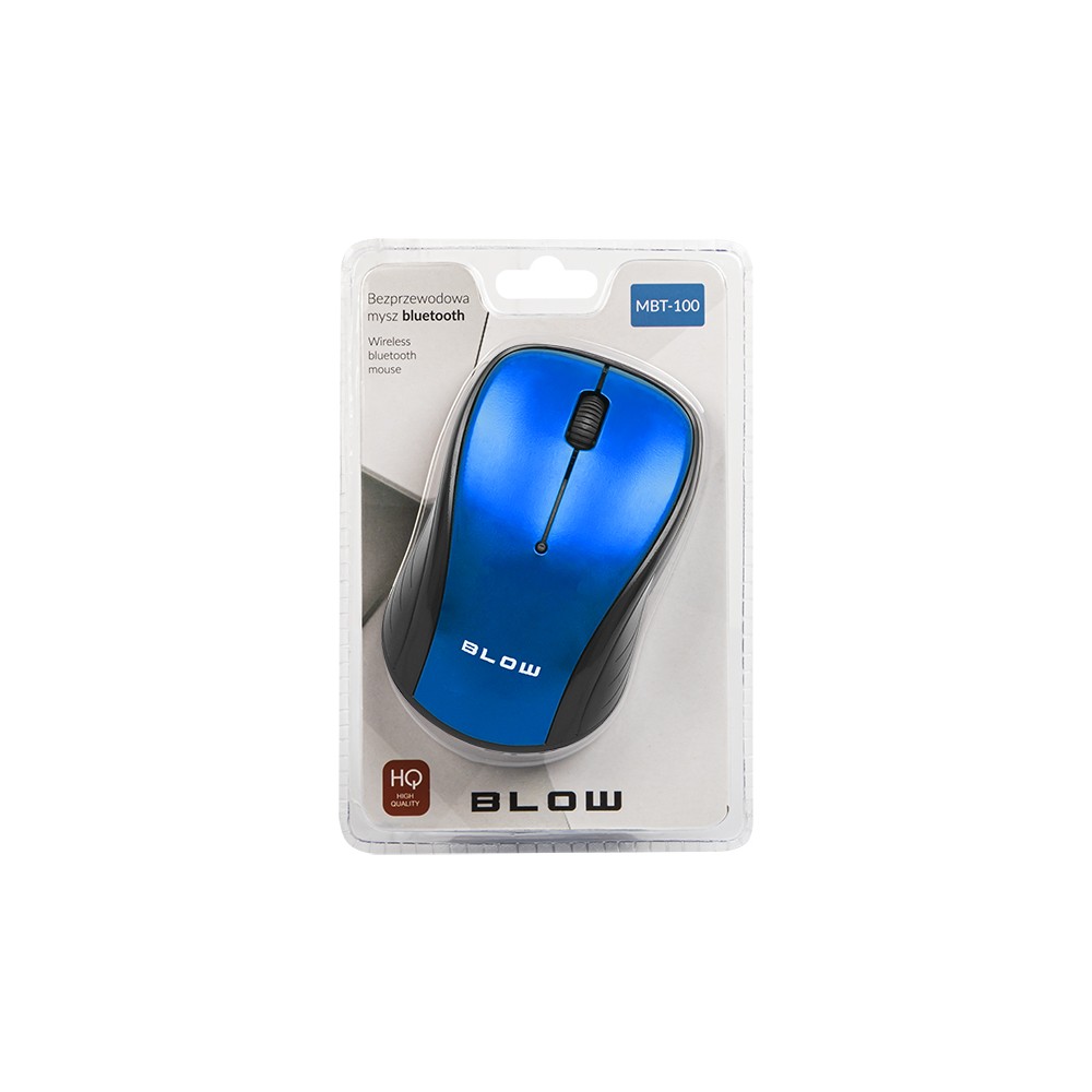 BLUETOOTH pelė BLOW MBT-100 mėlynos spalvos-Pagrindinis