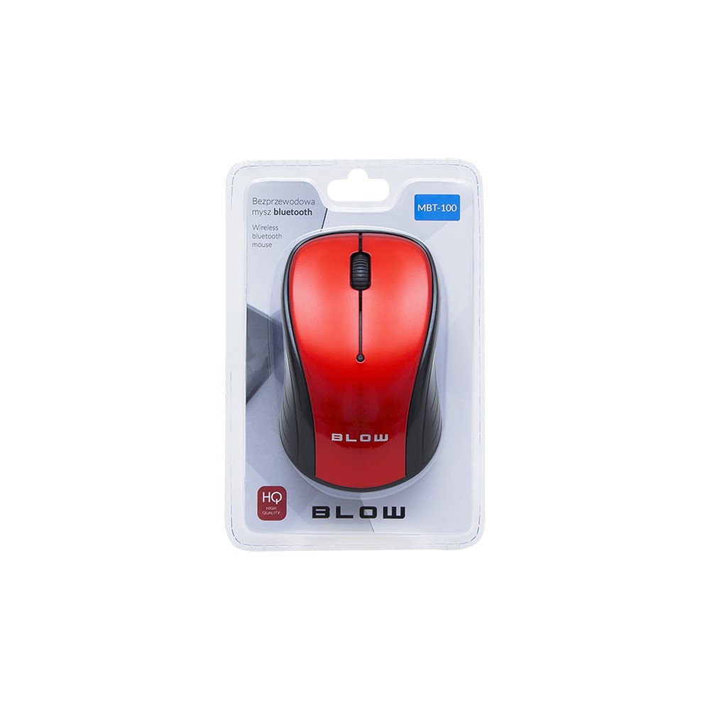 BLUETOOTH pelė BLOW MBT-100 raudonos spalvos-Pagrindinis