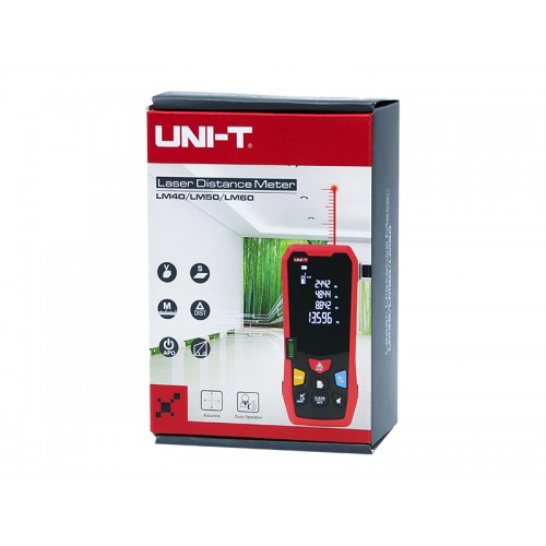 LM40 matuoklis UNI-T lazerinis tolimatis-Atstumo matuokliai