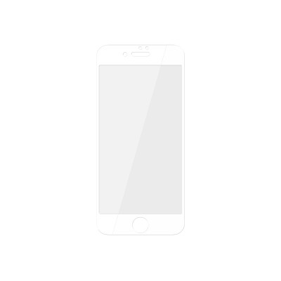 3D grūdintas stiklas "iPhone 7" 5,5", baltas-Pagrindinis