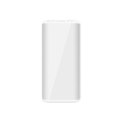 "Samsung S8 Plus" 3D grūdintas stiklas, baltas-Pagrindinis