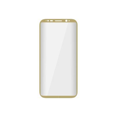 3D grūdintas stiklas "Samsung S8 Plus" auksinis-Pagrindinis