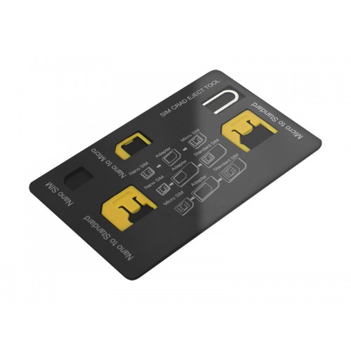 SIM kortelės organizatoriaus ir adapterio rinkinys