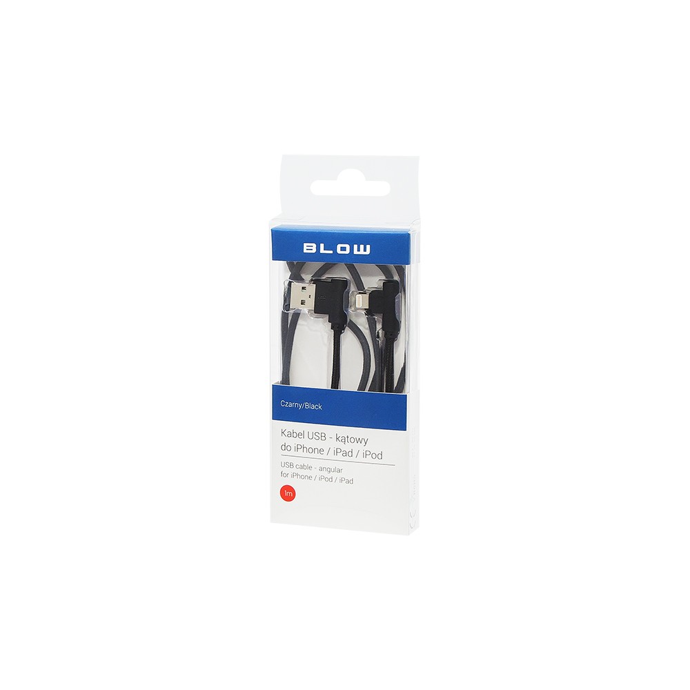 USB jungtis A -iPhone 1,0 m kampu BL-Pagrindinis USB jungtis A -iPhone 1,0 m kampu BL-Pagrindinis