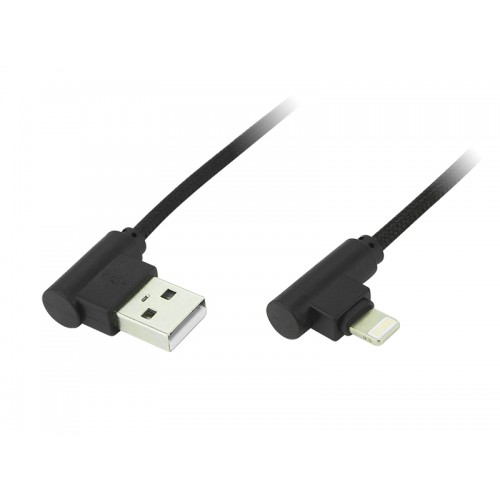 USB jungtis A -iPhone 1,0 m kampu BL-Pagrindinis