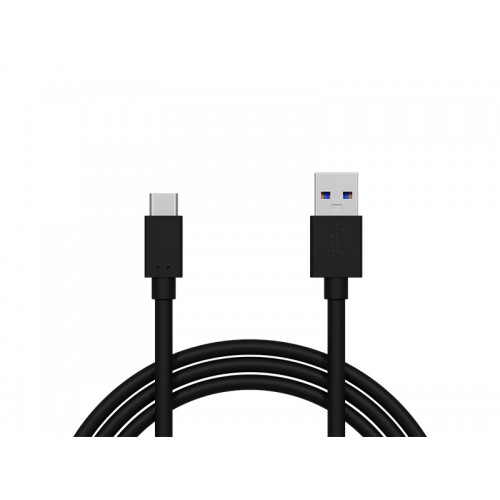 USB 3.0 A jungtis - USB-C 0,5 m juodos spalvos-Pagrindinis