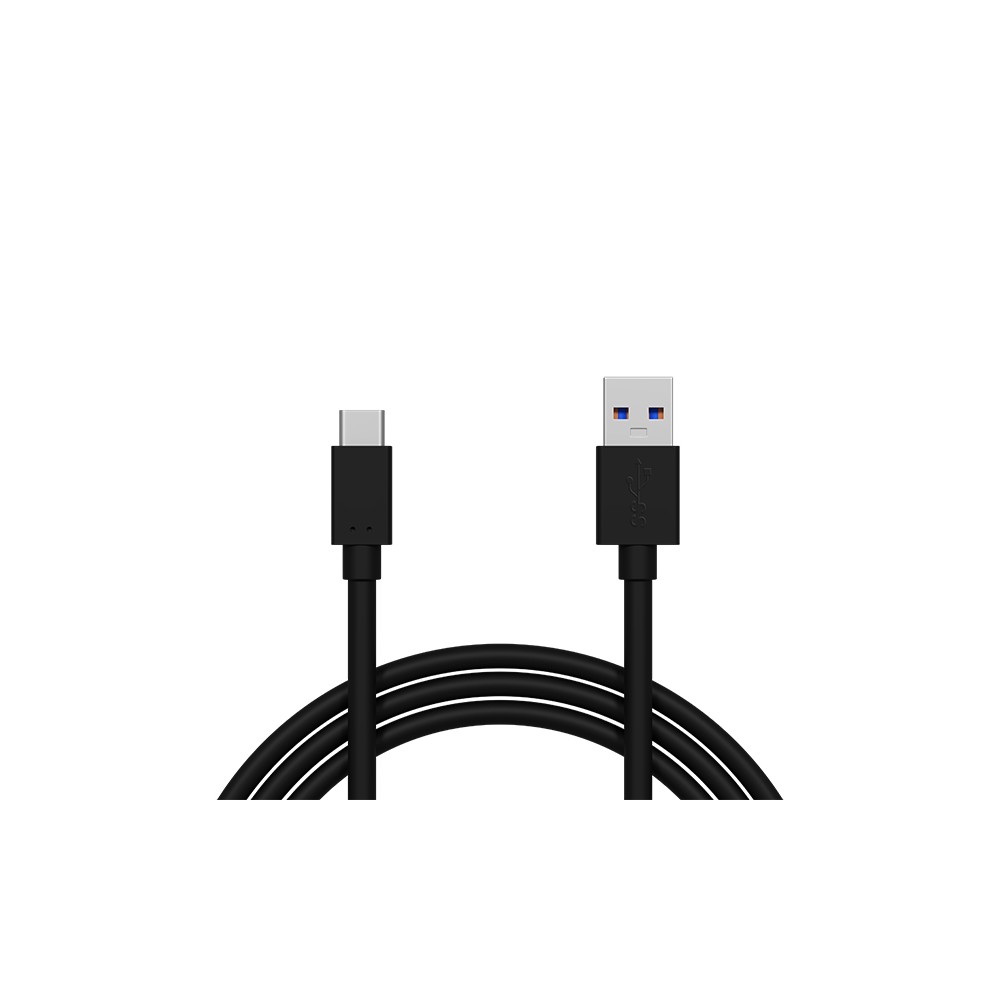 USB 3.0 A jungtis - USB-C 0,5 m juodos spalvos-Pagrindinis USB 3.0 A jungtis - USB-C 0,5 m juodos spalvos-Pagrindinis
