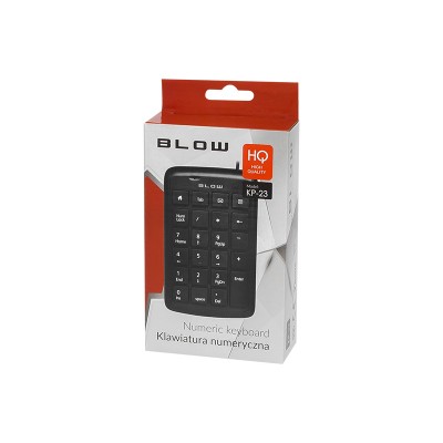 Klaviatūra BLOW KP-23 USB skaitmeninis-Pagrindinis