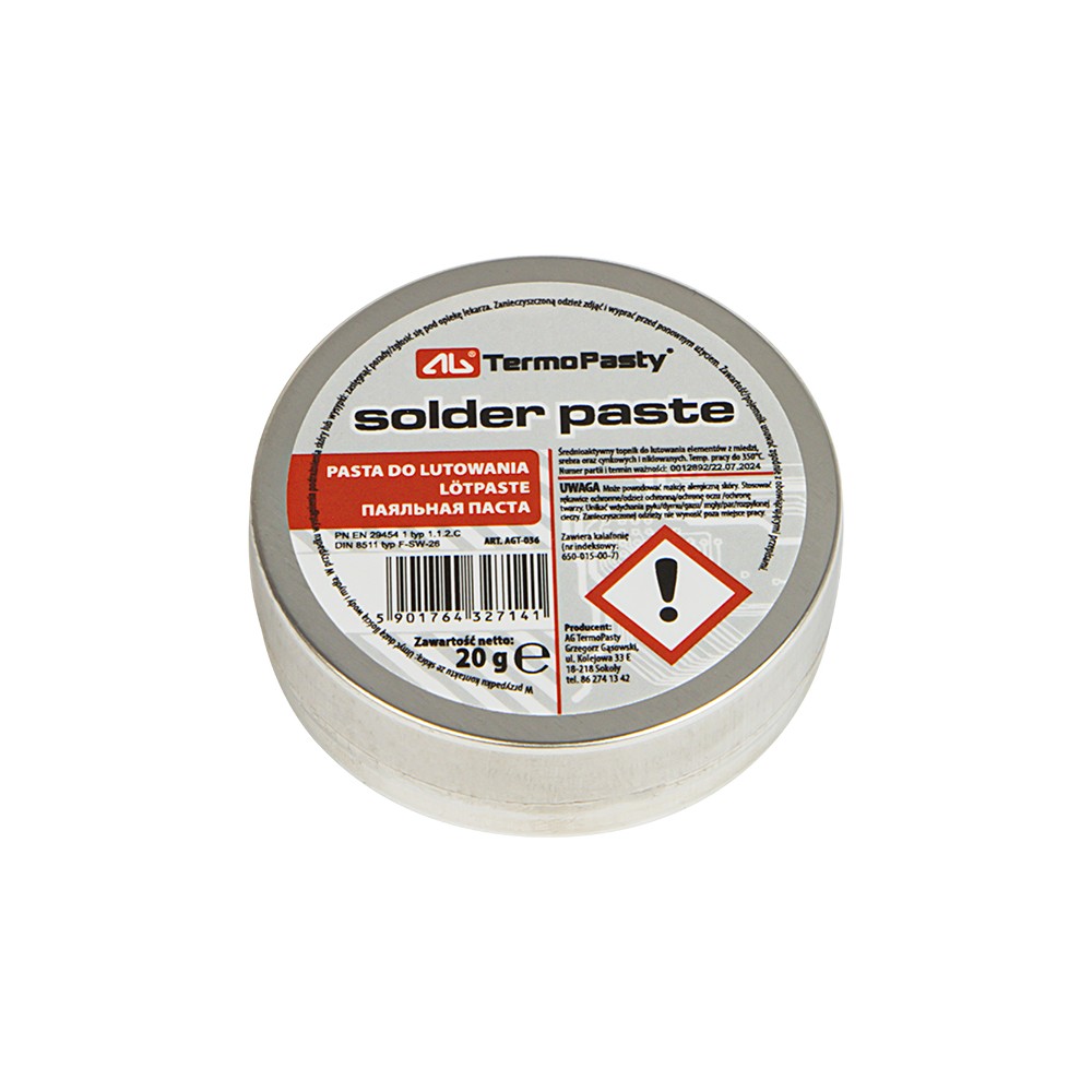 Litavimo pasta 20g AG-Pagrindinis