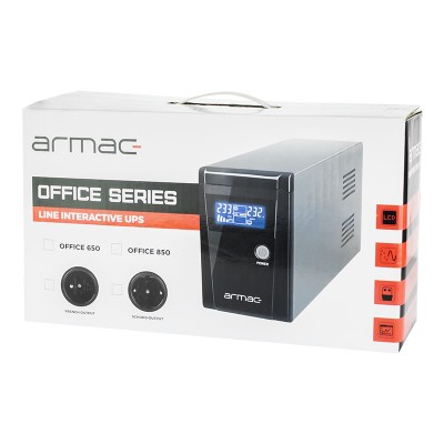 Avarinis maitinimo šaltinis UPS ARMAC OFFICE 850E-Pagrindinis