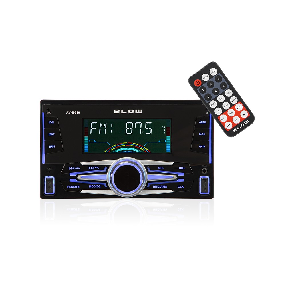 Radijas BLOW AVH-9610 2DIN 7"-Automobiliniai radijo imtuvai