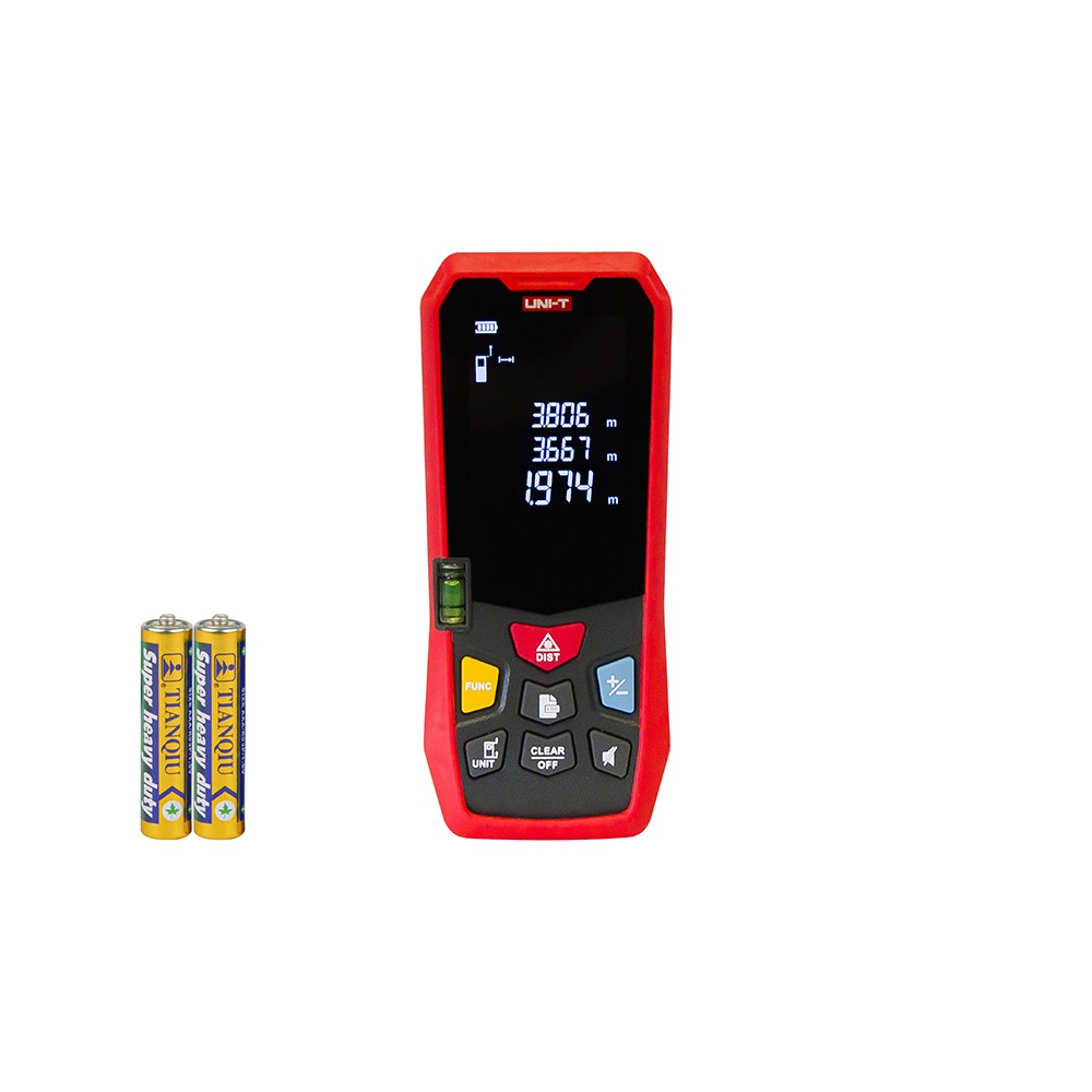 Lazerinis matuoklis LM50 UNI-T lazerinis tolimatis-Atstumo