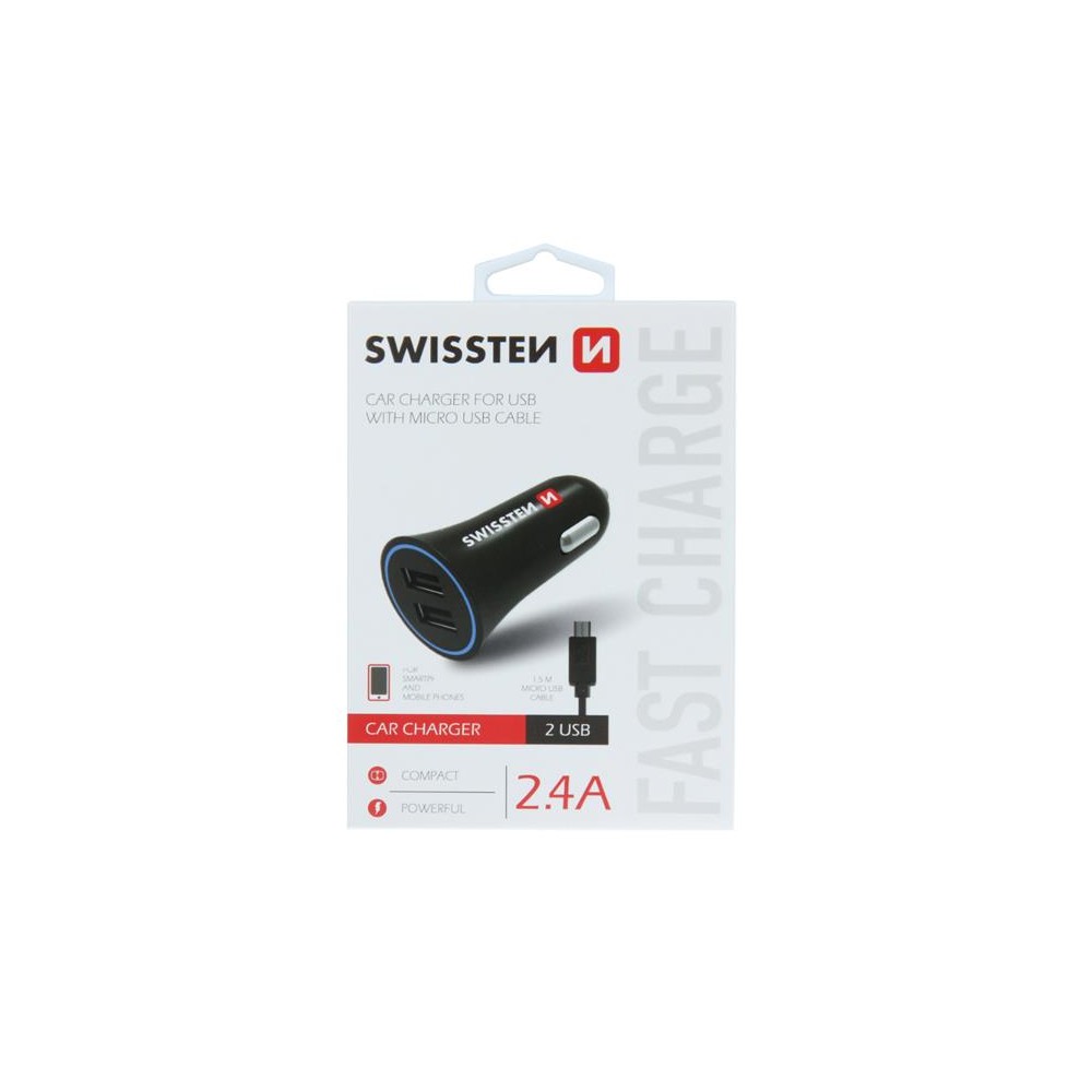 Automobilinis USB adapteris SWISSTEN 20110900-Automobiliniai