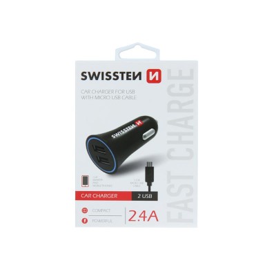 Automobilinis USB adapteris SWISSTEN 20110900-Automobiliniai