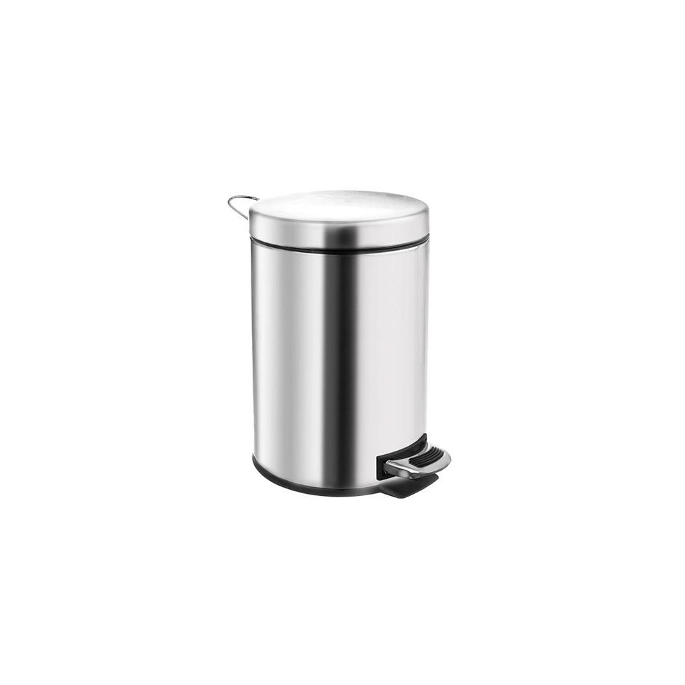Atliekų dėžė ORION 3l Silver-Šiukšliadėžės Atliekų dėžė ORION 3l Silver-Šiukšliadėžės