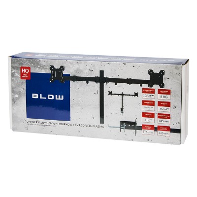 LCD televizoriaus laikiklis HQ 13"-27" prie stalo