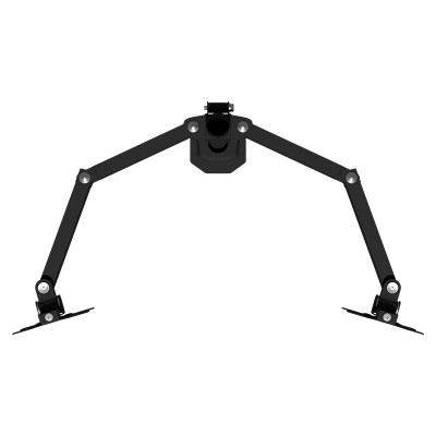 LCD televizoriaus laikiklis HQ 13"-27" prie stalo