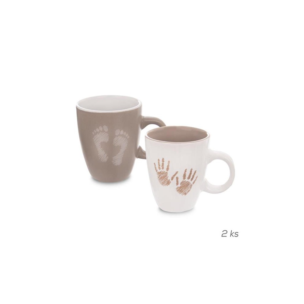 Puodelių rinkinys ORION Hands & Feet 0,14l-Puodeliai suvenyrai Puodelių rinkinys ORION Hands & Feet 0,14l-Puodeliai suvenyrai