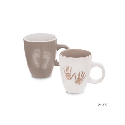 Puodelių rinkinys ORION Hands & Feet 0,14l-Puodeliai suvenyrai