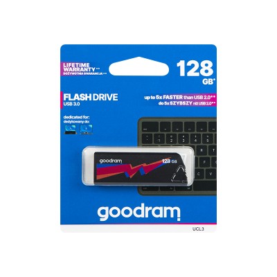 ATMINTINĖ 128GB GOODRAM UCL3 USB3.0-USB atmintukai