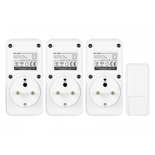 Tinklo lizdas x3, valdomas nuotolinio valdymo