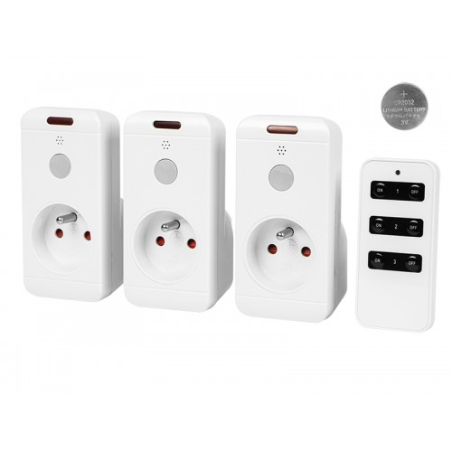 Tinklo lizdas x3, valdomas nuotolinio valdymo