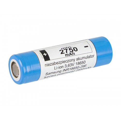 18650 li baterija-Li-ion SAMSUNG 2750mAh-LiFePO4, Li-Ion