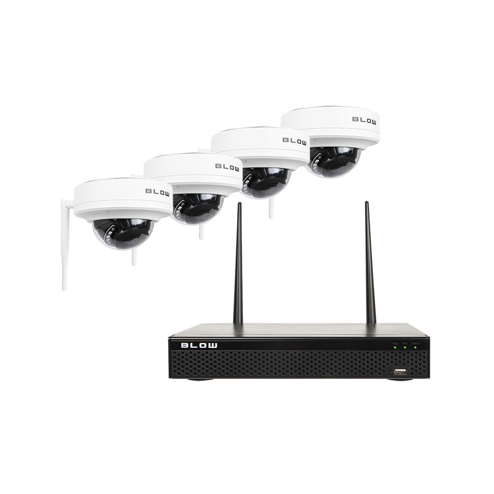 "WiFI" stebėjimo rinkinys BLOW 4x2MP 1TB-Pagrindinis