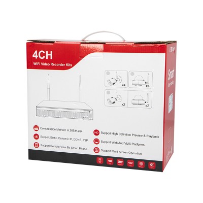 "WiFI" stebėjimo rinkinys BLOW 4x2MP 1TB-Pagrindinis