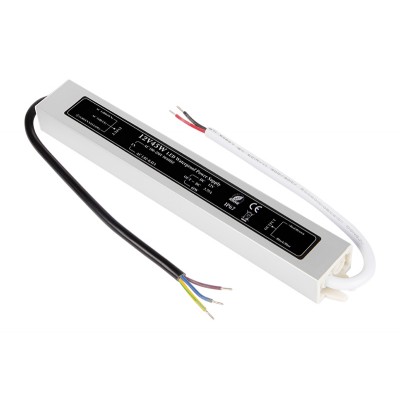 LED sistemų maitinimo šaltinis 12V/ 3,75A 45W-Pagrindinis