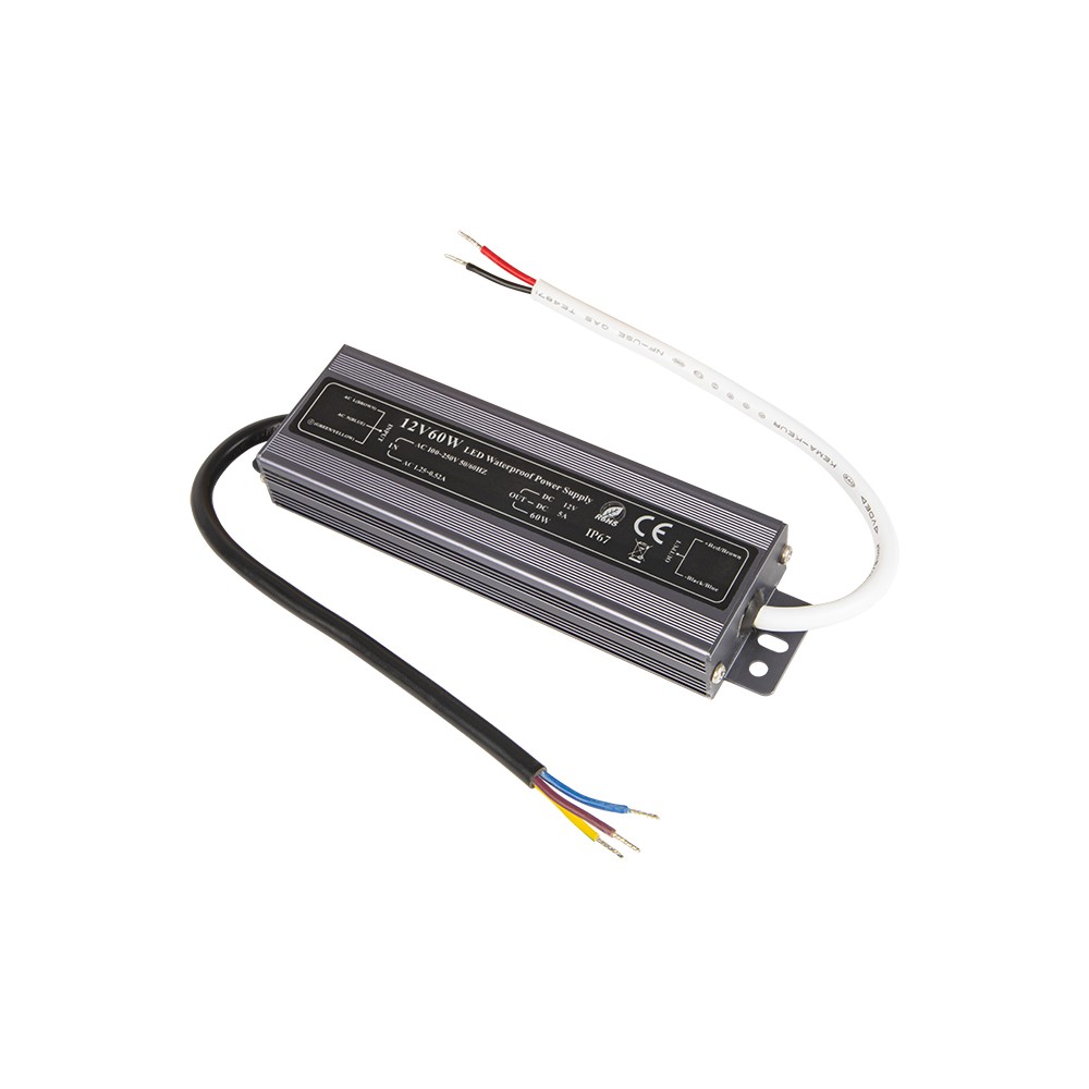 LED sistemų maitinimo šaltinis 12V/ 5A 60W-Pagrindinis