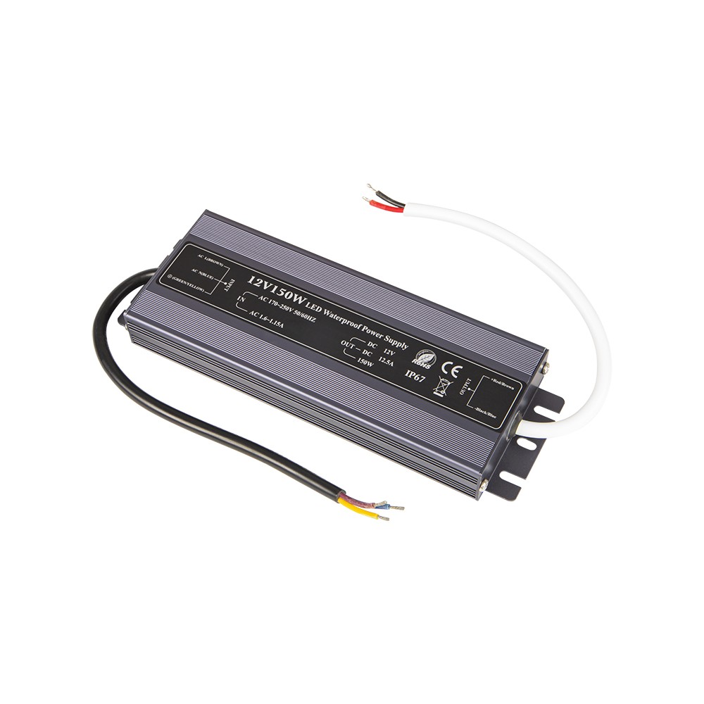 LED sistemų maitinimo šaltinis 12V/12,5A 150W-Pagrindinis