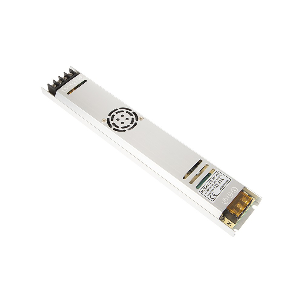 Impulsinis pramoninis maitinimo šaltinis 12V/25A-LED maitinimo