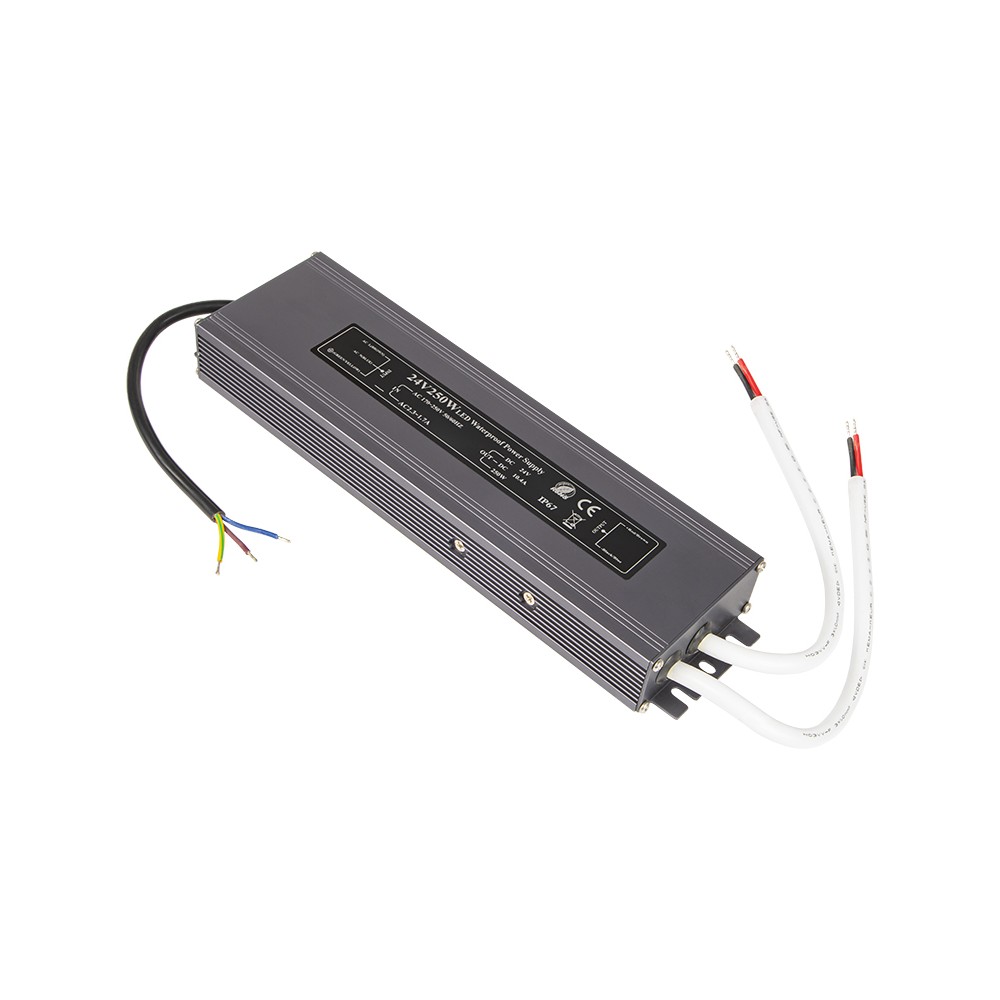 LED sistemų maitinimo šaltinis 24V/10,41A 250W-LED maitinimo