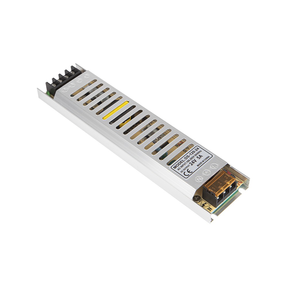 Pramoninis 24V/5A Impulsinis maitinimo šaltinis-LED maitinimo