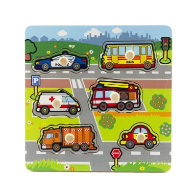 Vaikiškas žaislas TEDDIES Mano pirmieji automobiliai