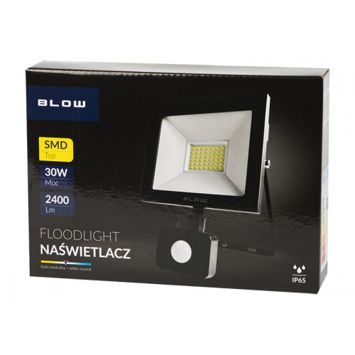 LED/PIR SMD halogeninė lempa 30W šviesa-Pagrindinis
