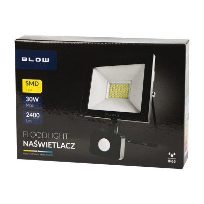 LED/PIR SMD halogeninė lempa 30W šviesa-Pagrindinis