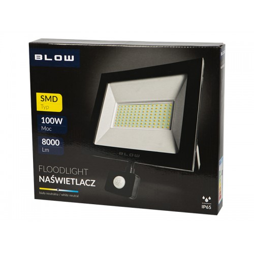 LED/PIR SMD halogeninė lempa 100W-Pagrindinis