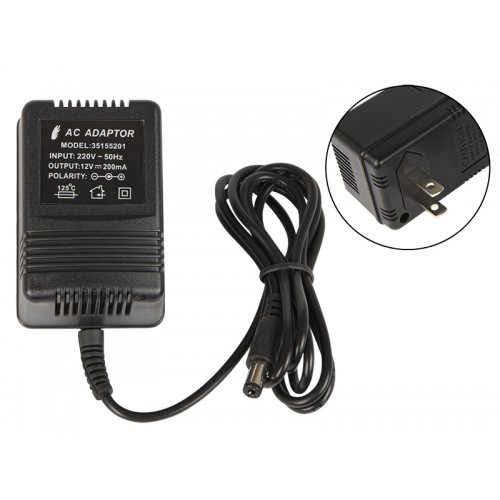 Nestabilus maitinimo šaltinis 220V/12V 200mA 2.1/5.5-Pagrindinis