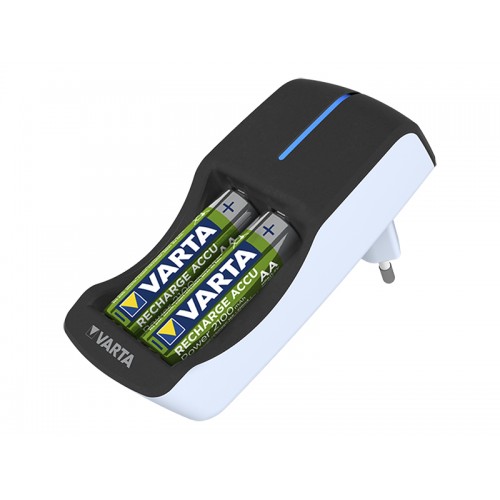 MINI+2xAA 2100 mAh įkroviklis VARTA-NiCd, NiMh, LI-ION