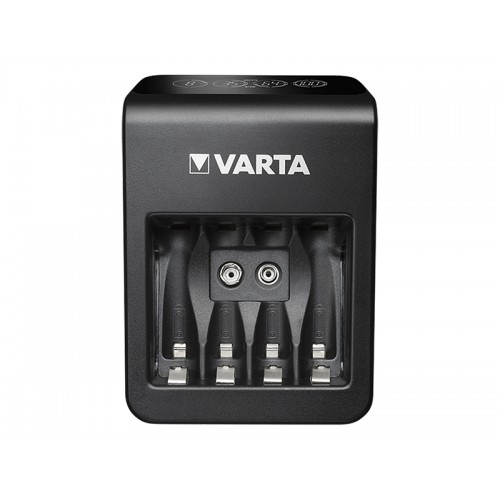 LCD PLUG+4xAA 2100mAh įkroviklis VARTA-NiCd, NiMh, LI-ION