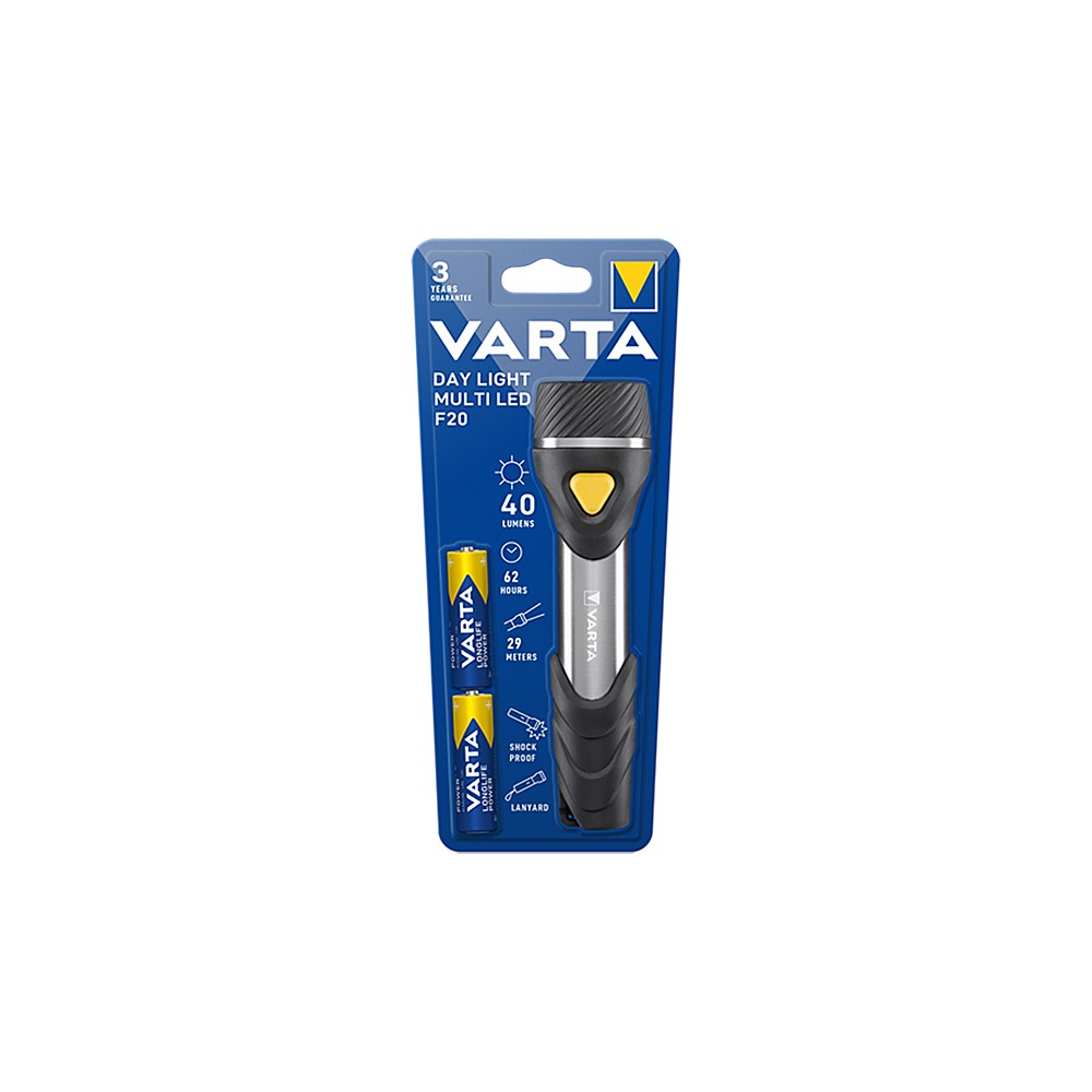 DAY LIGHT MULTI LED F20 žibintuvėlis VARTA-Žibintai