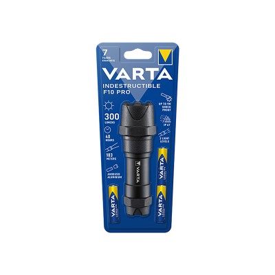 INDESTRUCTIBLE F10 PRO degiklis VARTA-Žibintai